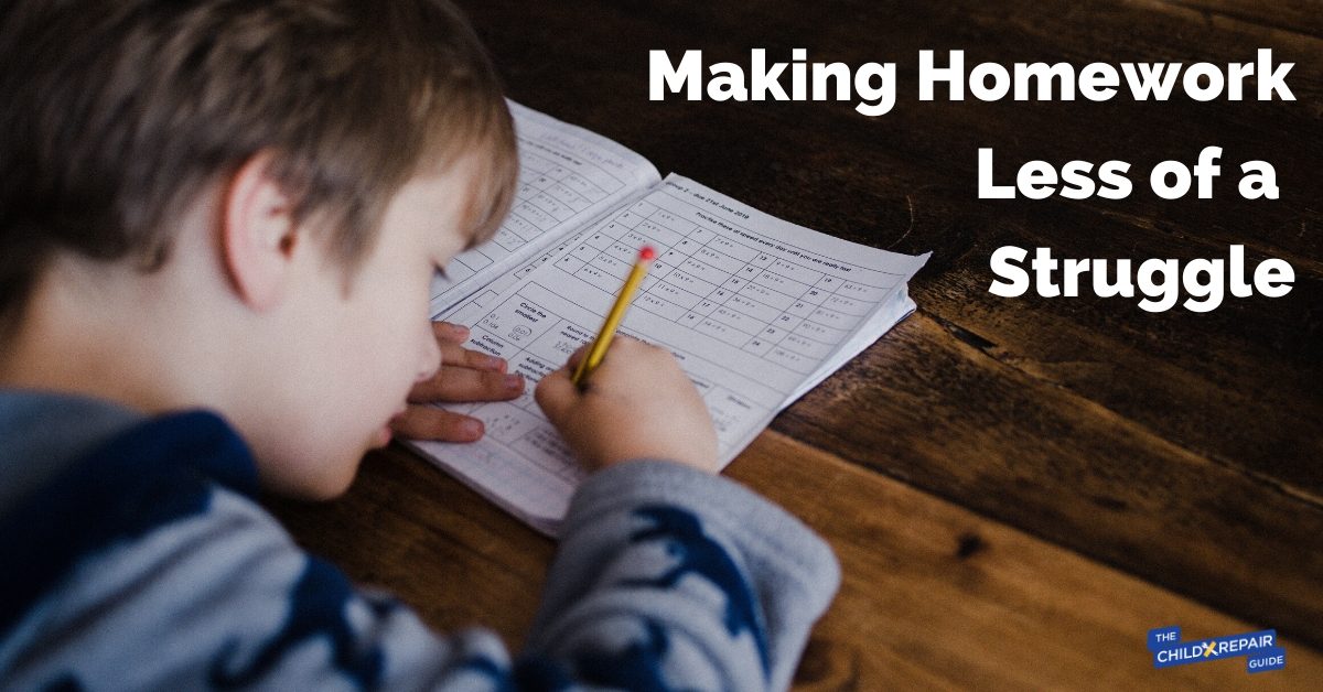 how to make homework take less time